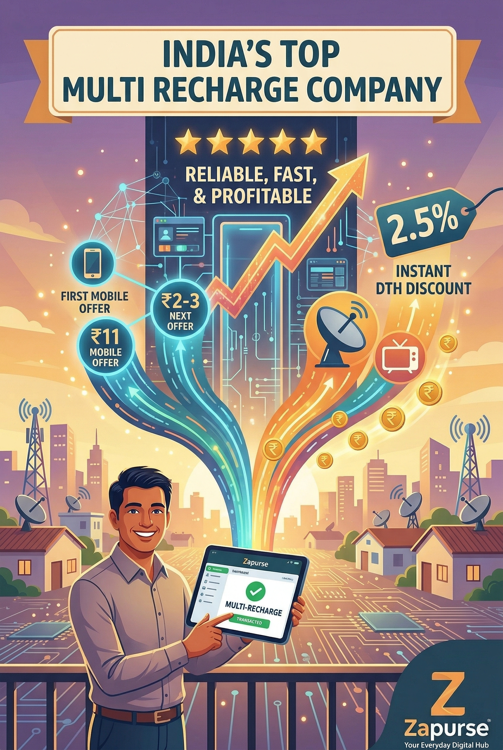 Top Multi Recharge Company in India